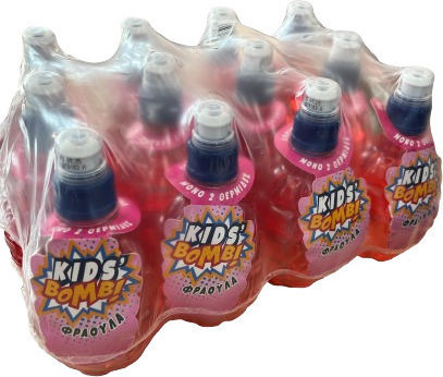 Kids Bomb Φράουλα 330ml - 12 τεμάχια