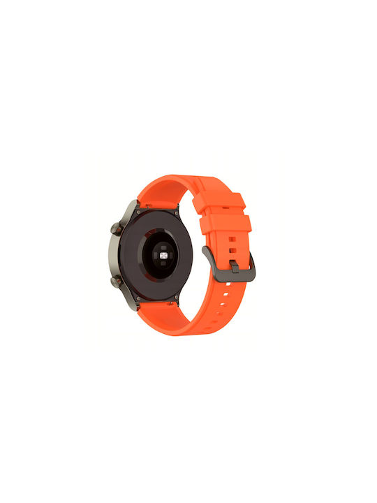 Spacecase Easy Band Universal Silicone Strap for Smartwatches 20mm Orange 5905123404658 Spacecase Easy Band Universal Silicone Strap for Smartwatches 20mm Orange 5905123404658
