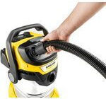 Karcher WD 5 P S V-25 5 22 Aspirator Umede Uscate 1100W cu Recipient Inox 25lt Galbenă