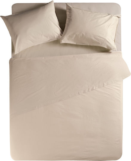 Nef-Nef Homeware Basic Διπλό 140x200+30εκ. με Λάστιχο 730 Beige Nef-Nef Homeware Basic Διπλό 140x200+30εκ. με Λάστιχο 730 Beige