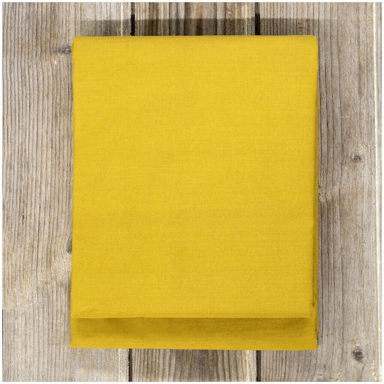Nima Unicolors Σεντόνι Υπέρδιπλο 240x260εκ. Gold Harvest