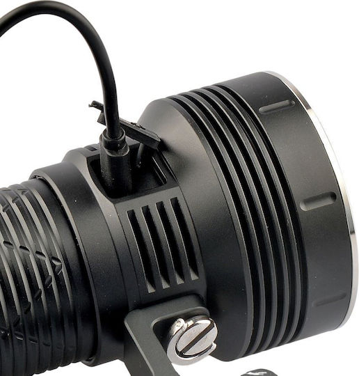 Dulotec Акумулаторен LED Фенер IP54 с Максимална Светлина 13000 Лумени