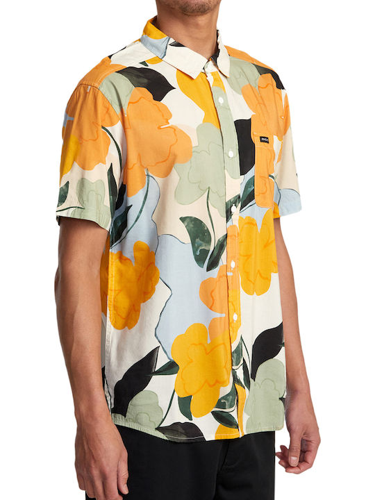 Short-sleeved Cotton Shirt Multicolour