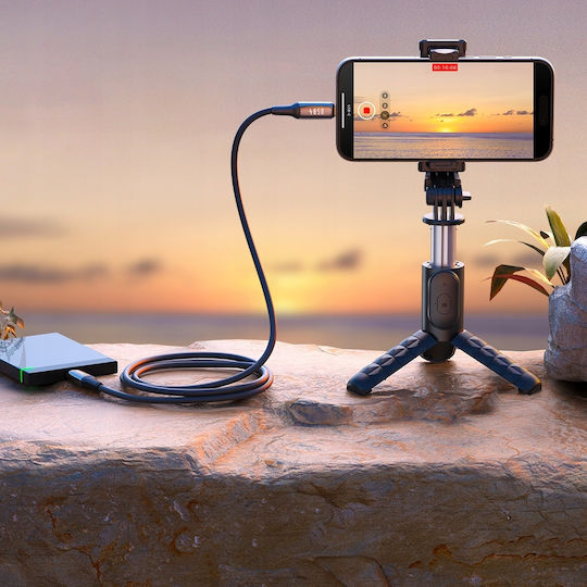 Mcdodo USB 2.0 Cable USB-C male - USB-C 240W PD Μαύρο 1m CA-2990