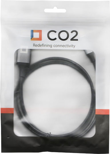 HDMI 2.1 Ultra High Speed 48Gbps 4K 120Hz HDR VRR Cable HDMI male - HDMI male 15m Γκρι