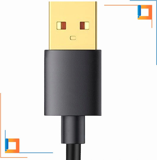 Cable HDMI male - VGA male 2m Γκρι