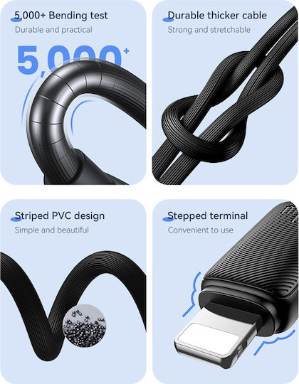 Usams Us-sj692 USB-C to Lightning Cable 30W Λευκό 1m (SJ692USB02)