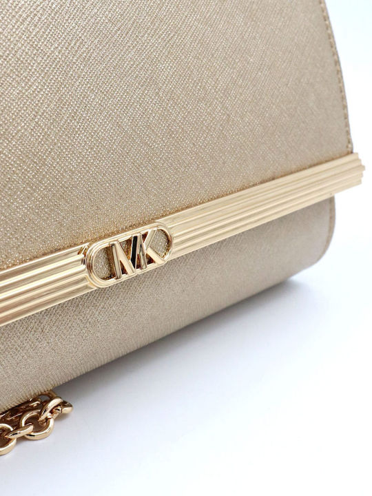 Logo Leather Women's Bag Crossbody Gold