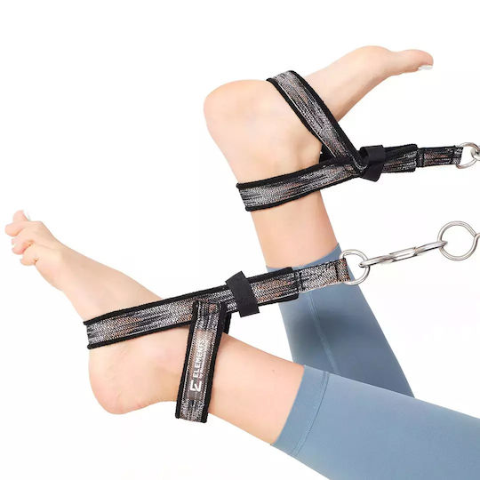 Foot Y Loop Straps-narrow Purple Multi
