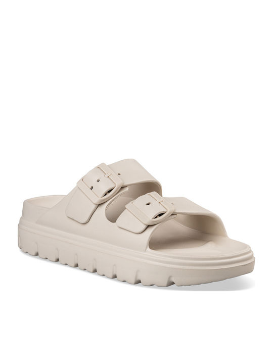 Women's Flip Flops Beige