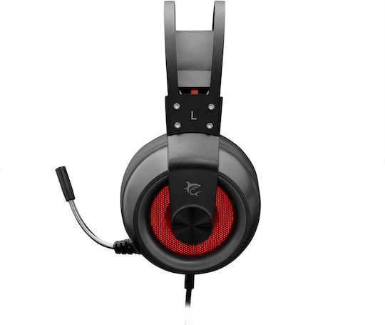 White Shark Caracal GH-1949 Căști Gaming Over Ear Cu Conectivitate 2x3,5 mm USB Alb Pentru PC PS4 PS5 XBOX