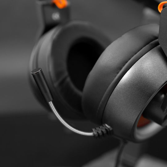 White Shark Caracal GH-1949 Căști Gaming Over Ear Cu Conectivitate 2x3,5 mm USB Alb Pentru PC PS4 PS5 XBOX