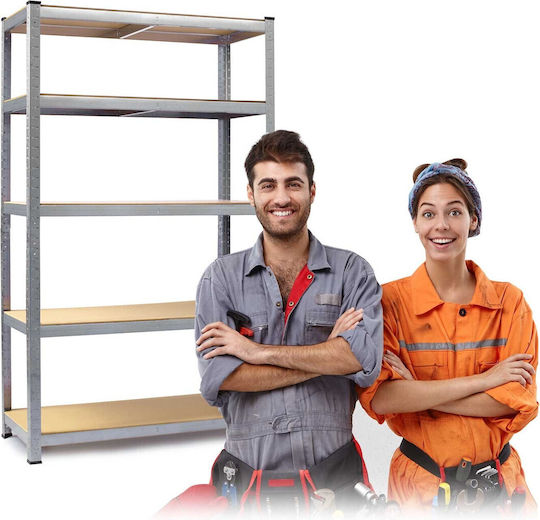 Humberg Dexion Shelf 75x30x150cm With 5 Shelves Total Load Capacity 1000kg