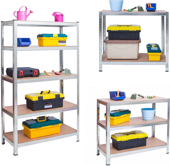 Humberg Dexion Shelf 75x30x150cm With 5 Shelves Total Load Capacity 1000kg