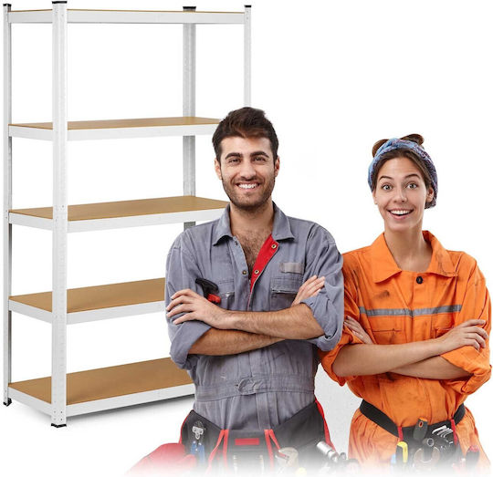Humberg Ραφιέρα Dexion 75x30x150εκ. με 5 Ράφια Συνολικής Αντοχής 625kg