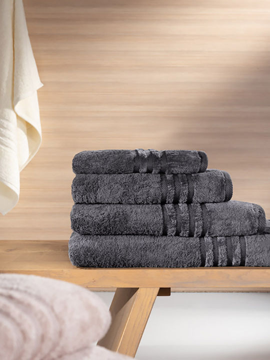 Guy Laroche Facecloth Bonus 50x90cm Anthracite Weight 560gr/m²