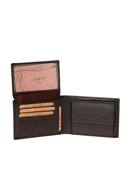 Leather Men's Wallet Classic with RFID Black