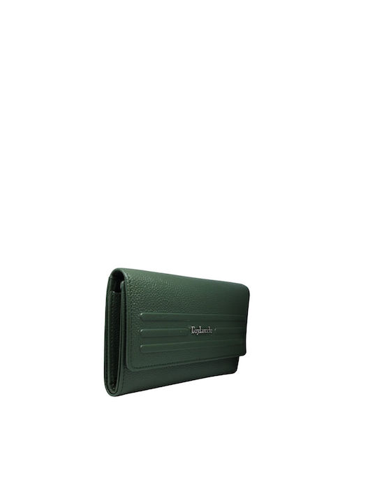 Guy Laroche Large Leather Women's Wallet with RFID Green