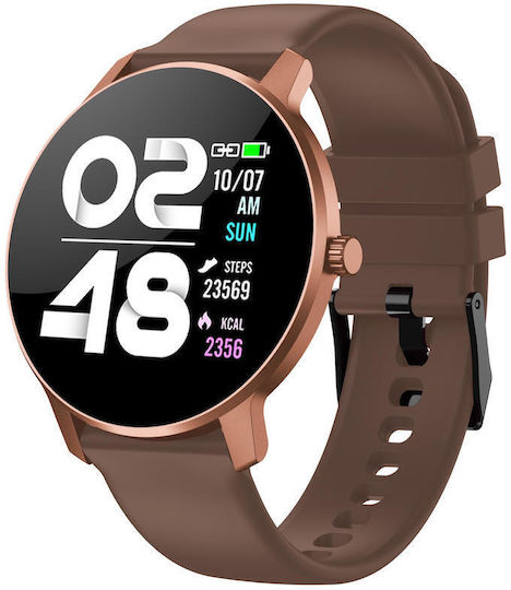 Bemi ARI Smartwatch with Heart Rate Monitor (Copper)