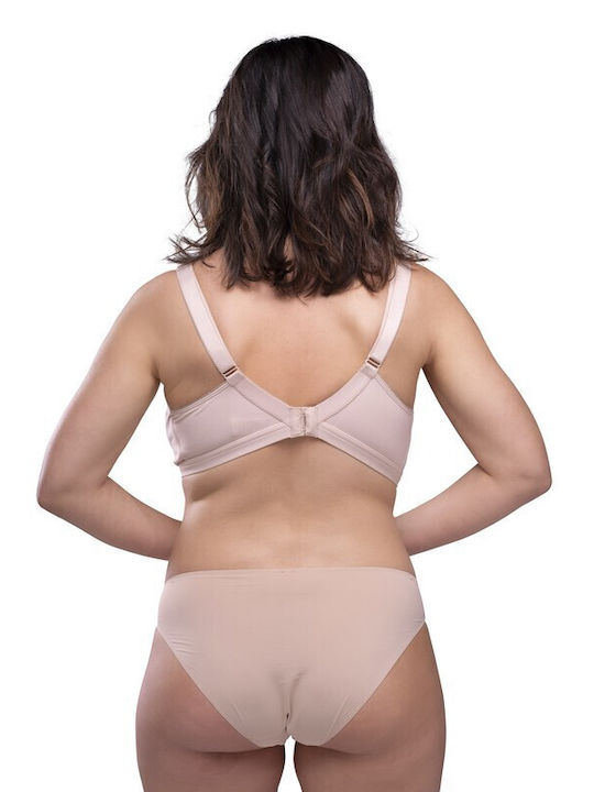 Carriwell Maternity & Nursing Bra with Clips Rose Beige