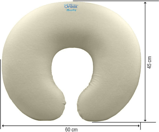 Orthia Μαξιλάρι Εγκυμοσύνης & Θηλασμού Μπεζ 60cm