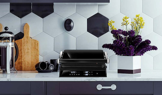 Sam Cook Sandwichmaker Grill 1500W Schwarz