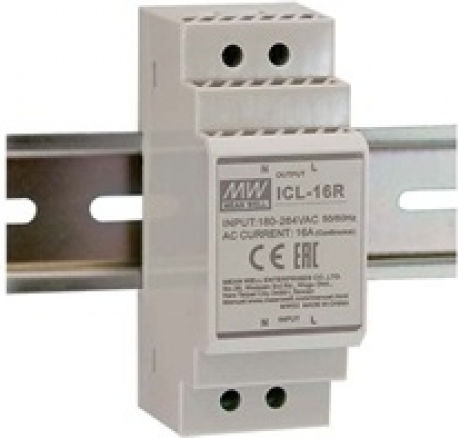 Mean Well Τροφοδοτικό Ράγας με Έξοδο 230V 16A