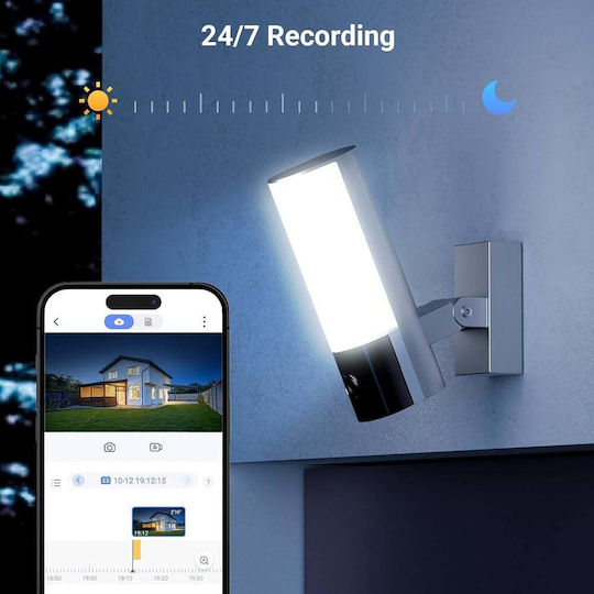 Ezviz EL3 IP Überwachungskamera Wi-Fi Full HD+ 3MP Wasserdicht mit Zwei-Wege-Kommunikation und Objektiv 2.8mm