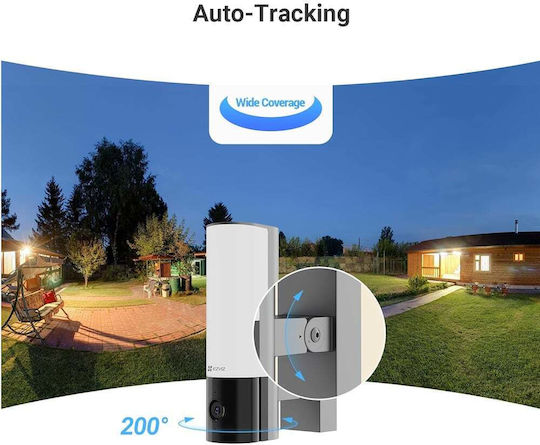 Ezviz EL3 IP Überwachungskamera Wi-Fi Full HD+ 3MP Wasserdicht mit Zwei-Wege-Kommunikation und Objektiv 2.8mm