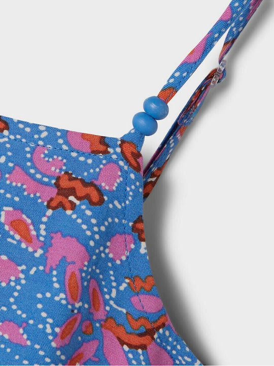 Kinderkleid Ärmellos Blue