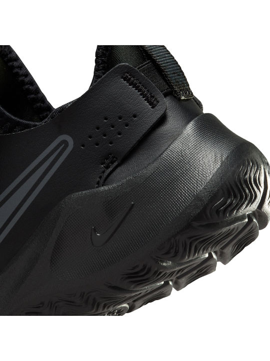 Flex Runner Αθλητικά Παιδικά Παπούτσια Running Slip-On Μαύρα