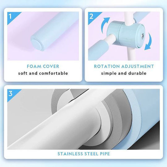 Aerobic Stretch Bar Correcting Back Posture 80 Cm Blue