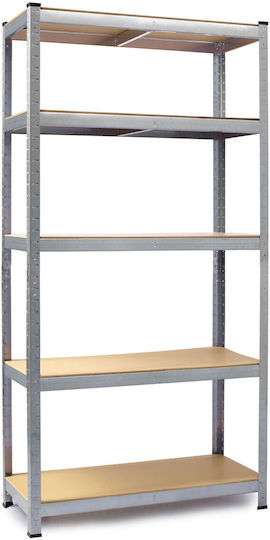 Humberg Dexion Rack 75x30x150cm with 5 Shelves Total Load Capacity 400kg
