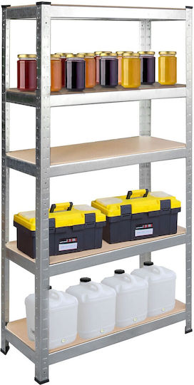 Humberg Dexion Rack 75x30x150cm with 5 Shelves Total Load Capacity 400kg