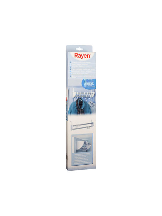 Rayen Plastic Door Hook with 12 Positions 13.5x12x12cm