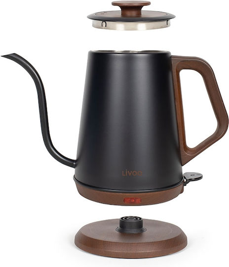 Livoo Βραστήρας 1.2lt 1000W Μαύρος