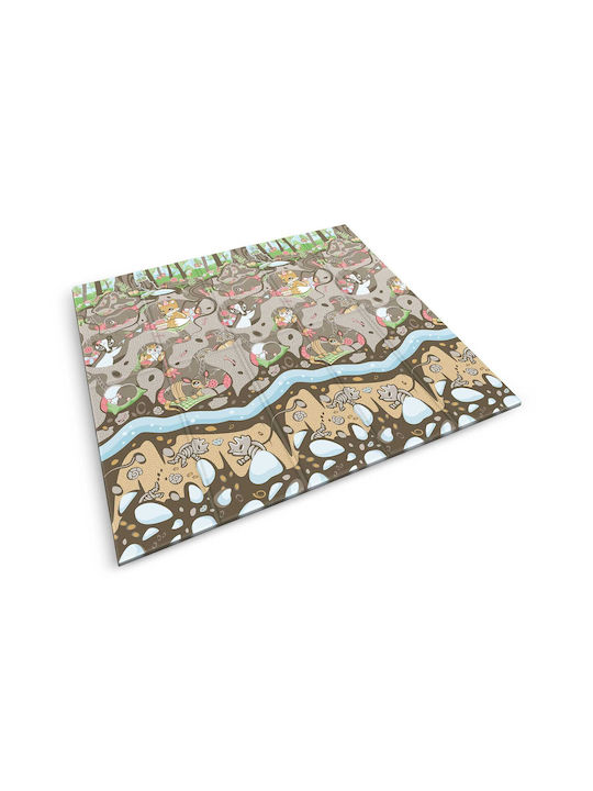 Nukido Activity Mat Albastru deschis 200x180cm Thickness 10mm
