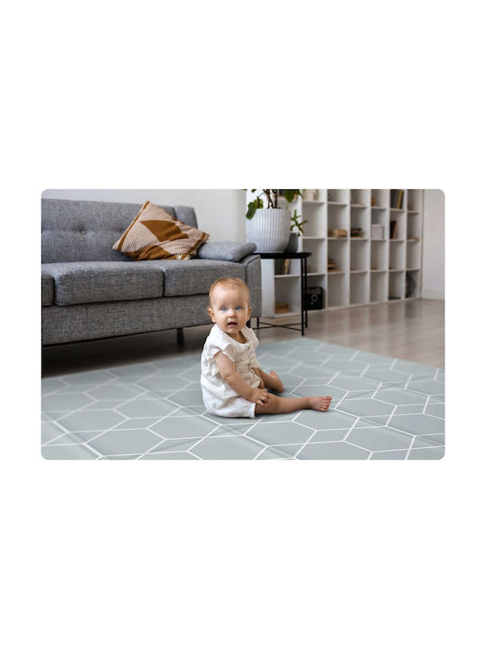 Nukido Spielmatte Hellblau 200x180cm Dicke 10mm