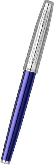 Scrikss Oscar 39 Blue Chrome-ct Rollerball Pen