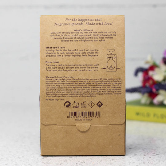Topitoare de ceară organică cu jasmin 40g