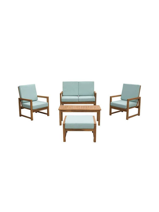 Set Cameră De Zi Pentru Exterior 5 Piese TEAK