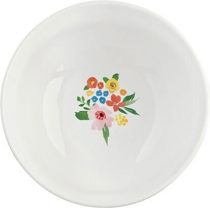 Easy-Life Serving Bowl Round made of Porcelain with Diameter 15cm