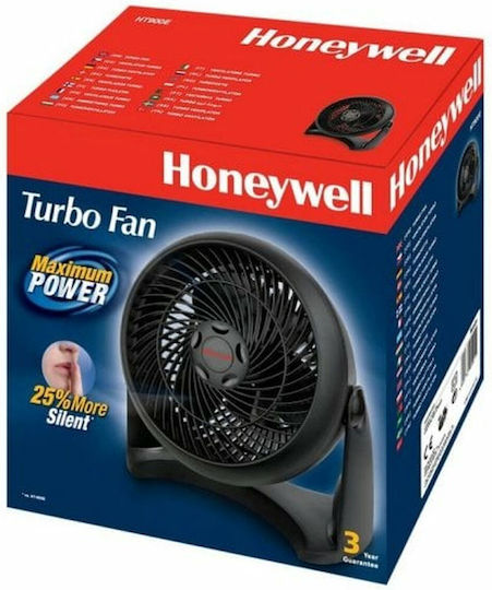 Honeywell HT900E4 Tabletop Fan 40W 26cm Diameter Black