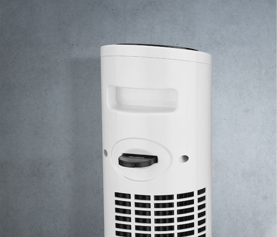 Trisa Electronics Comfort Breeze Tower Fan 28W with Remote Control White