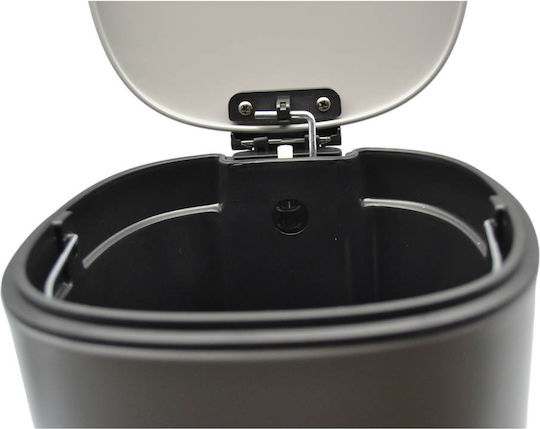 Ankor Inox Perie de toaletă Închidere lentă 5lt Gri
