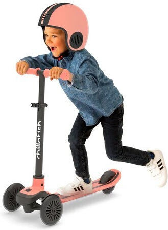 Chillafish Kids Scooter Scotti 3-Wheel Flamingo