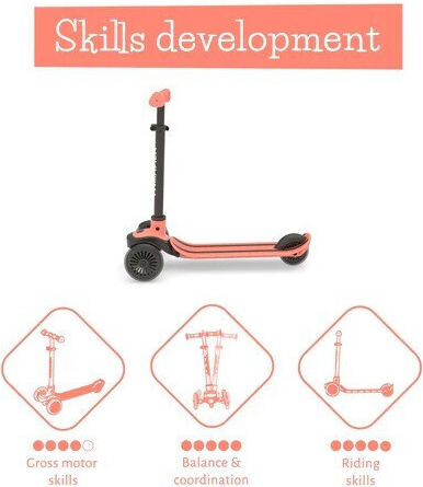 Chillafish Kinderroller Scotti 3-Rad Flamingo