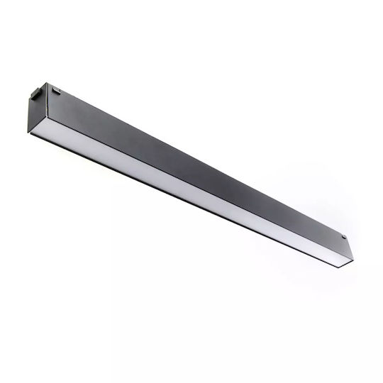 LED Комерсиално Линейно Осветление Светило Таван 20W Неутрално бяло 64см.