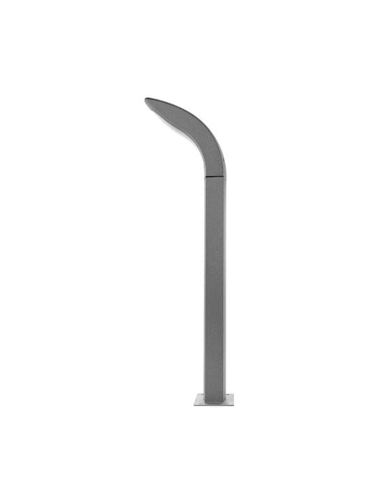 Außenstehlampe LED für Außenbereich 12W mit Natürliches Weiß Licht Grau