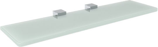 Verdi Kappa Стенен Рафт за баня Стъклен 40x11x2.5см Прозрачен